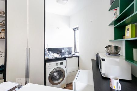 Área de Serviço de kitnet/studio à venda com 1 quarto, 33m² em Jardim Paulista, São Paulo