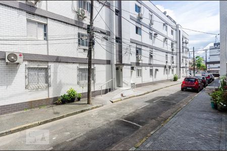 Vista de apartamento para alugar com 3 quartos, 80m² em Aparecida, Santos