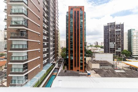 Vista de kitnet/studio para alugar com 1 quarto, 36m² em Indianópolis, São Paulo