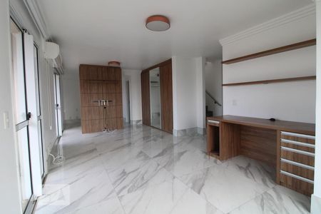 Sala - Quarto de apartamento para alugar com 1 quarto, 135m² em Brooklin Paulista, São Paulo