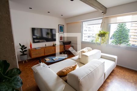 Sala de apartamento para alugar com 1 quarto, 80m² em Pinheiros, São Paulo