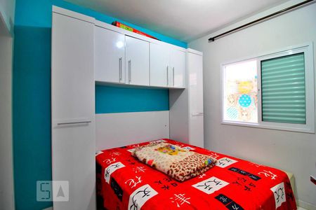 Quarto Suíte de apartamento à venda com 2 quartos, 69m² em Vila Homero Thon, Santo André