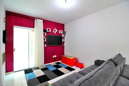 Sala de apartamento à venda com 2 quartos, 69m² em Vila Homero Thon, Santo André