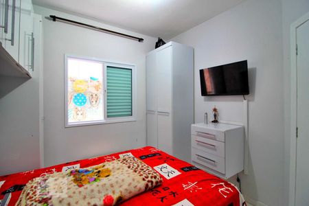 Quarto Suíte de apartamento à venda com 2 quartos, 69m² em Vila Homero Thon, Santo André