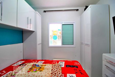 Quarto Suíte de apartamento à venda com 2 quartos, 69m² em Vila Homero Thon, Santo André