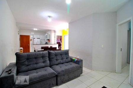 Sala de apartamento à venda com 2 quartos, 69m² em Vila Homero Thon, Santo André