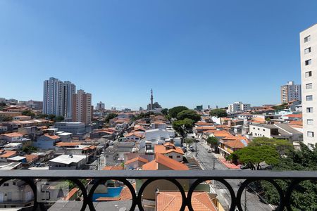 Vista da sala  de apartamento à venda com 2 quartos, 81m² em Vila Laís, São Paulo