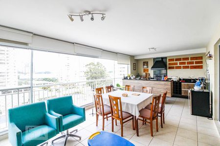 Varanda de apartamento para alugar com 4 quartos, 160m² em Santo Amaro, São Paulo