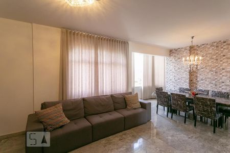 Sala de apartamento à venda com 4 quartos, 160m² em Cruzeiro, Belo Horizonte