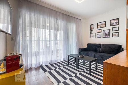 Sala de apartamento à venda com 1 quarto, 48m² em Consolação, São Paulo