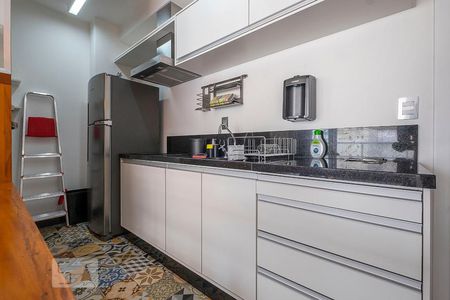 Sala - Cozinha de apartamento à venda com 1 quarto, 48m² em Consolação, São Paulo