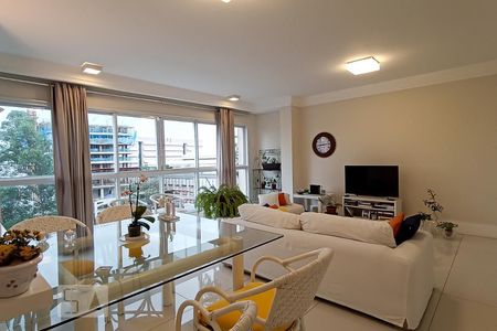 Sala de apartamento à venda com 2 quartos, 90m² em Alphaville Conde II, Barueri