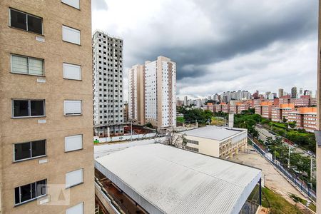 Vista da Sala de apartamento à venda com 1 quarto, 24m² em Paraíso do Morumbi, São Paulo