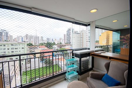 Varanda de apartamento para alugar com 1 quarto, 33m² em Vila Mariana, São Paulo