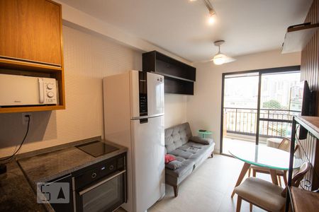 Sala de apartamento para alugar com 1 quarto, 33m² em Vila Mariana, São Paulo