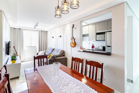 Sala de apartamento à venda com 3 quartos, 114m² em Parque São Vicente, Santo André