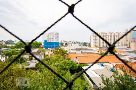 Vista da sala de apartamento à venda com 3 quartos, 126m² em Vila Gilda, Santo André