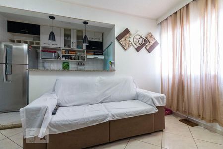 Sala de apartamento à venda com 1 quarto, 35m² em Vila Carmosina, São Paulo