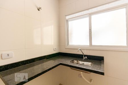 Cozinha de apartamento à venda com 1 quarto, 31m² em Vila Alpina, São Paulo