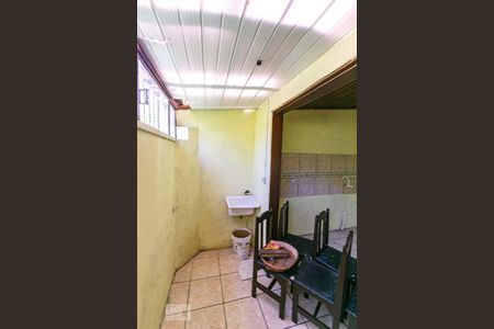 Área de Serviço de casa de condomínio à venda com 2 quartos, 46m² em Campo Novo, Porto Alegre