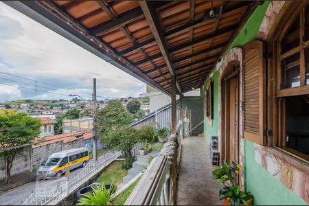 Varanda da Sala de casa à venda com 6 quartos, 435m² em Dom Bosco, Belo Horizonte