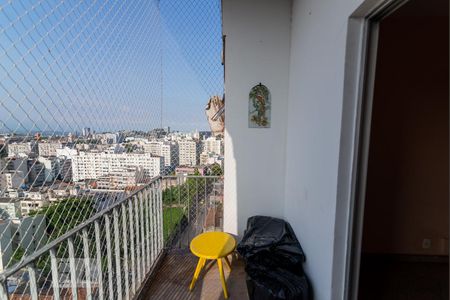 Varanda da Sala de apartamento à venda com 3 quartos, 144m² em Tijuca, Rio de Janeiro