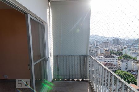 Varanda da Sala de apartamento à venda com 3 quartos, 144m² em Tijuca, Rio de Janeiro