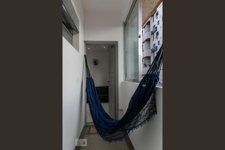 Varanda de apartamento para alugar com 1 quarto, 35m² em Ponta da Praia, Santos