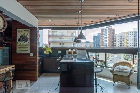 Varanda gourmet de apartamento à venda com 4 quartos, 373m² em Centro, São Bernardo do Campo