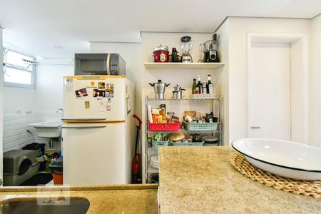 Cozinha de apartamento à venda com 1 quarto, 59m² em Vila Buarque, São Paulo