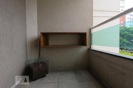 Varanda da Sala de apartamento à venda com 3 quartos, 63m² em Morumbi, São Paulo