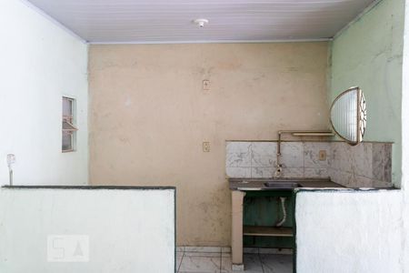 Cozinha de casa para alugar com 1 quarto, 50m² em Guaratiba, Rio de Janeiro