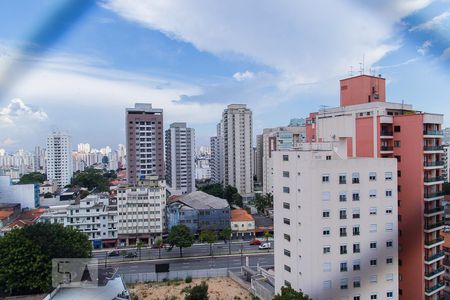 Vista da sala de apartamento à venda com 1 quarto, 40m² em Mirandópolis, São Paulo