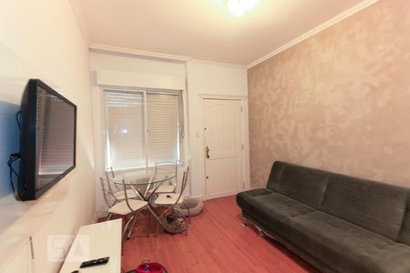 Sala de apartamento para alugar com 1 quarto, 50m² em Menino Deus, Porto Alegre