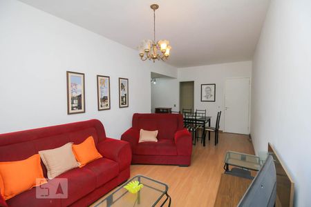 Sala de Estar de apartamento para alugar com 2 quartos, 73m² em Botafogo, Rio de Janeiro