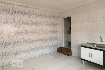 Sala e Cozinha  de casa para alugar com 1 quarto, 50m² em Parque Novo Mundo, São Paulo