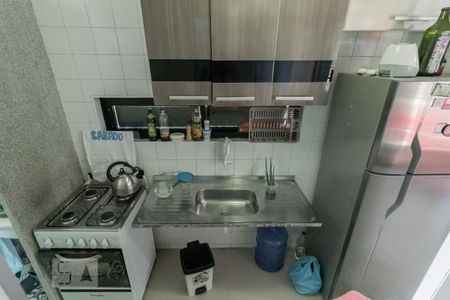 Cozinha de apartamento à venda com 2 quartos, 42m² em Vila Campestre, São Paulo