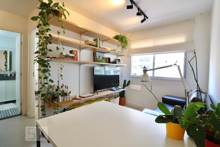 Sala de apartamento para alugar com 1 quarto, 25m² em Bela Vista, São Paulo