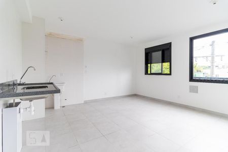 Sala/Cozinha e Lavanderia de apartamento para alugar com 1 quarto, 34m² em Jurubatuba, São Paulo