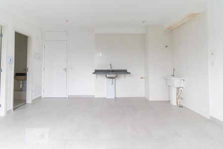 Sala/Cozinha e Lavanderia de apartamento para alugar com 1 quarto, 34m² em Jurubatuba, São Paulo