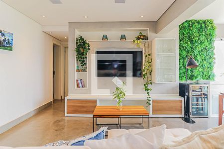 Sala de apartamento à venda com 1 quarto, 68m² em Brooklin Paulista, São Paulo