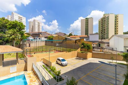 Vista da sacada de apartamento à venda com 2 quartos, 47m² em Vila Industrial, Campinas