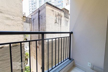 Sacada de apartamento para alugar com 1 quarto, 28m² em República, São Paulo