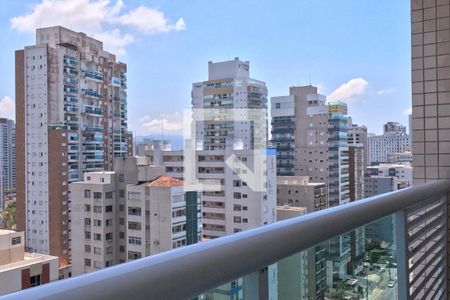 Varanda  de apartamento para alugar com 1 quarto, 66m² em José Menino, Santos