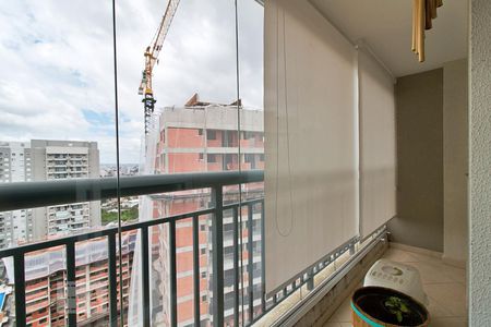 Varanda da Sala de apartamento à venda com 2 quartos, 66m² em Vila Andrade, São Paulo