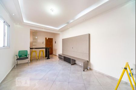 Sala de apartamento à venda com 2 quartos, 55m² em Vila Camilópolis, Santo André