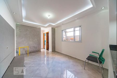 Sala de apartamento à venda com 2 quartos, 55m² em Vila Camilópolis, Santo André