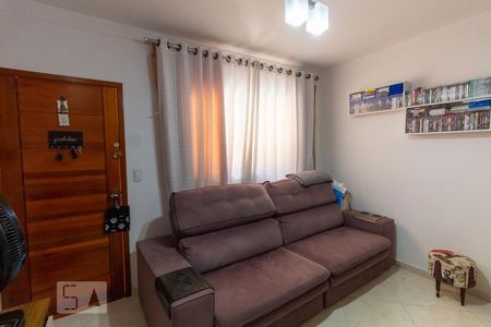 Sala de casa de condomínio à venda com 2 quartos, 72m² em Vila Araguaia, São Paulo