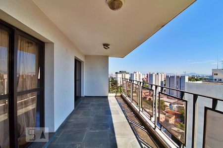 Varanda da Sala de apartamento à venda com 4 quartos, 315m² em Fazenda Morumbi, São Paulo