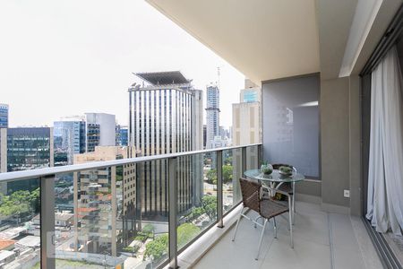 Varanda de apartamento para alugar com 1 quarto, 36m² em Pinheiros, São Paulo